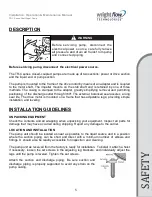 Preview for 5 page of Wright Flow Technologies 114 Installation, Operation And Maintenance Manual