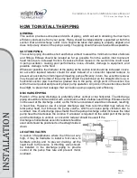 Preview for 6 page of Wright Flow Technologies 114 Installation, Operation And Maintenance Manual