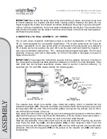 Preview for 18 page of Wright Flow Technologies 114 Installation, Operation And Maintenance Manual