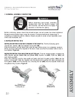 Preview for 19 page of Wright Flow Technologies 114 Installation, Operation And Maintenance Manual