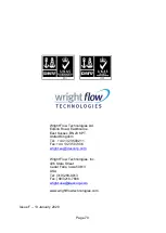 Preview for 70 page of Wright Flow Technologies Revolution R0150X Installation, Operation And Maintenance Manual