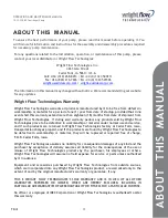 Preview for 3 page of Wright Flow Technologies TR-IS Series Installation, Operation And Maintenance Manual