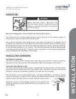 Preview for 5 page of Wright Flow Technologies TR-IS Series Installation, Operation And Maintenance Manual