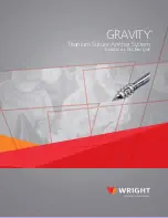 Wright Medical Technology GRAVITY Series Surgical Technique предпросмотр