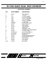 Предварительный просмотр 45 страницы WRIGHT QUAD W-1904 Owner'S Manual