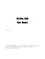 WritFun W120 User Manual preview