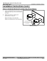 Предварительный просмотр 9 страницы WSF WODF-2WM Series Installation & Operation Manual