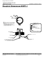 Предварительный просмотр 5 страницы WSF WOPF-1 Series Installation & Operation Manual