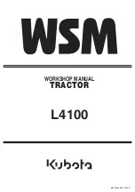 wsm Kubota L4100 Workshop Manual preview