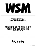 Preview for 1 page of wsm RC60-27BR Workshop Manual