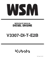 wsm V3307-DI-T-E2B Workshop Manual preview