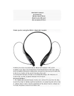 Wsound TF830 User Manual предпросмотр