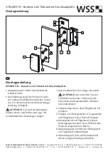 WSS ATELIER F/R Assembly Instruction preview