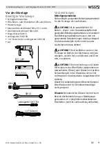 Preview for 9 page of WSS SPRINT NOVA 80 Assembly And Operating Instructions Manual