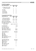 Preview for 23 page of WSS SPRINT NOVA 80 Assembly And Operating Instructions Manual