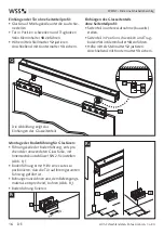 Preview for 16 page of WSS SPRINT Slide Line Original Assembly And Maintenance Instructions