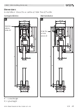 Preview for 25 page of WSS SPRINT Slide Line Original Assembly And Maintenance Instructions