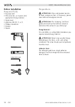 Preview for 30 page of WSS SPRINT Slide Line Original Assembly And Maintenance Instructions