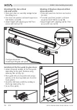 Preview for 34 page of WSS SPRINT Slide Line Original Assembly And Maintenance Instructions