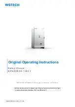 WSTECH BAT 0100-ES-1-400-1 Series Operating Instructions Manual preview