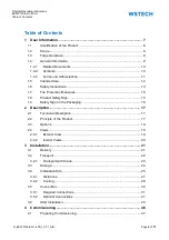 Предварительный просмотр 2 страницы WSTECH BAT 0100-ES-1-400-1 Series Operating Instructions Manual