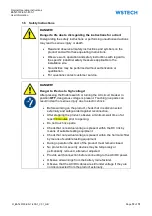 Предварительный просмотр 13 страницы WSTECH BAT 0100-ES-1-400-1 Series Operating Instructions Manual