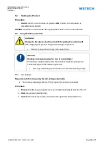 Предварительный просмотр 53 страницы WSTECH BAT 0100-ES-1-400-1 Series Operating Instructions Manual