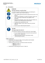 Preview for 29 page of WSTECH BAT 0280-ES-1-400-1 Series Operating Instructions Manual