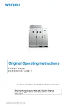 Preview for 1 page of WSTECH BAT1200-ES-2-270-1 Original Operating Instructions