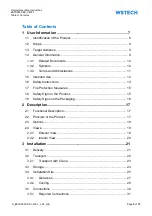 Предварительный просмотр 2 страницы WSTECH BATD0050-ES-1-400-1 Operating Instructions Manual