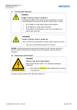 Предварительный просмотр 15 страницы WSTECH BATD0050-ES-1-400-1 Operating Instructions Manual