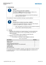 Предварительный просмотр 21 страницы WSTECH BATD0050-ES-1-400-1 Operating Instructions Manual