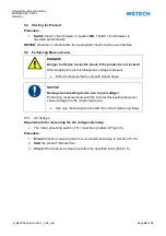 Предварительный просмотр 52 страницы WSTECH BATD0050-ES-1-400-1 Operating Instructions Manual