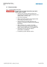 Preview for 27 page of WSTECH BATD0100-ES-1-480-1 Operating Instructions Manual