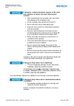 Preview for 31 page of WSTECH BATD0100-ES-1-480-1 Operating Instructions Manual