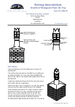 WT Knowles & Sons Bradford Windguard Push-On Top Fitting Instructions preview