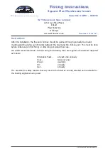 Preview for 2 page of WT Knowles & Sons KSFM1 Fitting Instructions