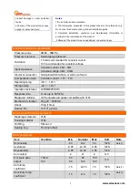 Preview for 2 page of WT sensor PC13 Manual