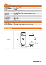 Предварительный просмотр 2 страницы WT sensor PCM710 Manual