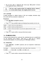 Preview for 22 page of WTC 600 User Manual