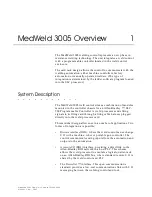 Preview for 17 page of WTC MedWeld 3005 Operator'S Manual