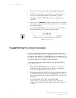 Preview for 62 page of WTC MedWeld 3005 Operator'S Manual