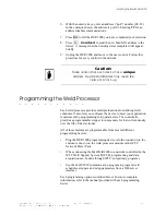 Preview for 60 page of WTC MedWeld 4000 Operator'S Manual