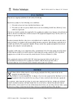 Preview for 7 page of WTE MReX-5B User Manual