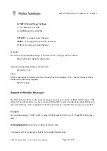 Preview for 18 page of WTE MReX-5B User Manual