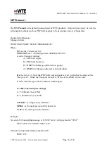 Preview for 16 page of WTE MReX-MB1 User Manual