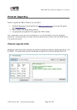 Preview for 26 page of WTE MReX-MB1 User Manual