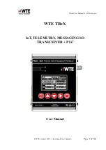 Preview for 1 page of WTE TReX-460 User Manual