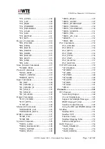 Preview for 3 page of WTE TReX-460 User Manual