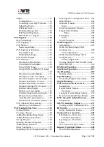 Preview for 4 page of WTE TReX-460 User Manual